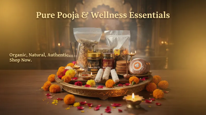 Pure Pooja and Wellness Essentials: shop now