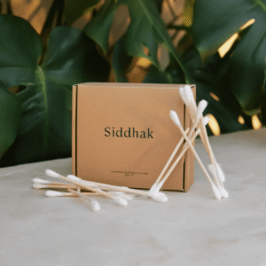 Bamboo Earbuds Cotton Soft & Natural