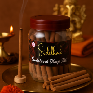 Organic Pure Sandalwood Dhoop Stickes For Vishnu Pooja