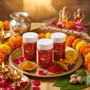 Ujjain Special Haldi Kumkum (100Grams/500Grams/1Kilograms)